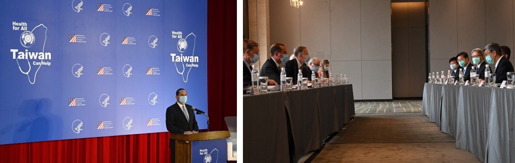 Secretary Azar Highlights the Importance of Open, Transparent Global Health Leadership During Visit to Taiwan